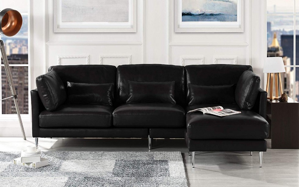 Şezlonglu Modern L Şekilli Köşe Koltuk Modern Futon Yataklı Köşe