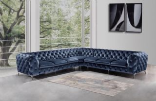 Chester Köşe Koltuk Takımı Deri Kumaş Kadife Her Renk Özel Ölçü Üretiö